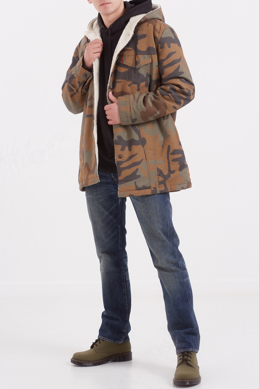 фото Куртка sherpa hooded trucker levi’s® x justin timberlake