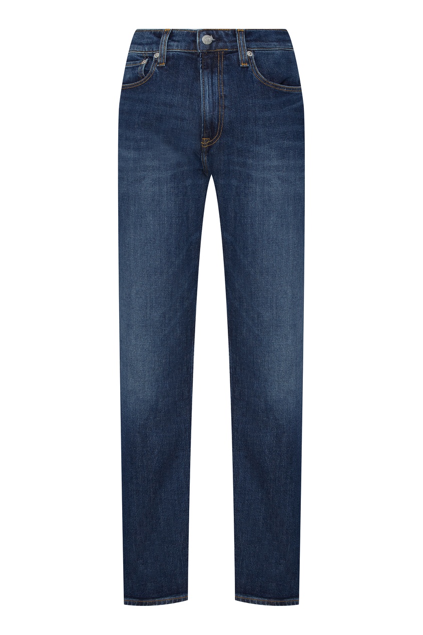 фото Синие джинсы с выбеленным эффектом calvin klein
