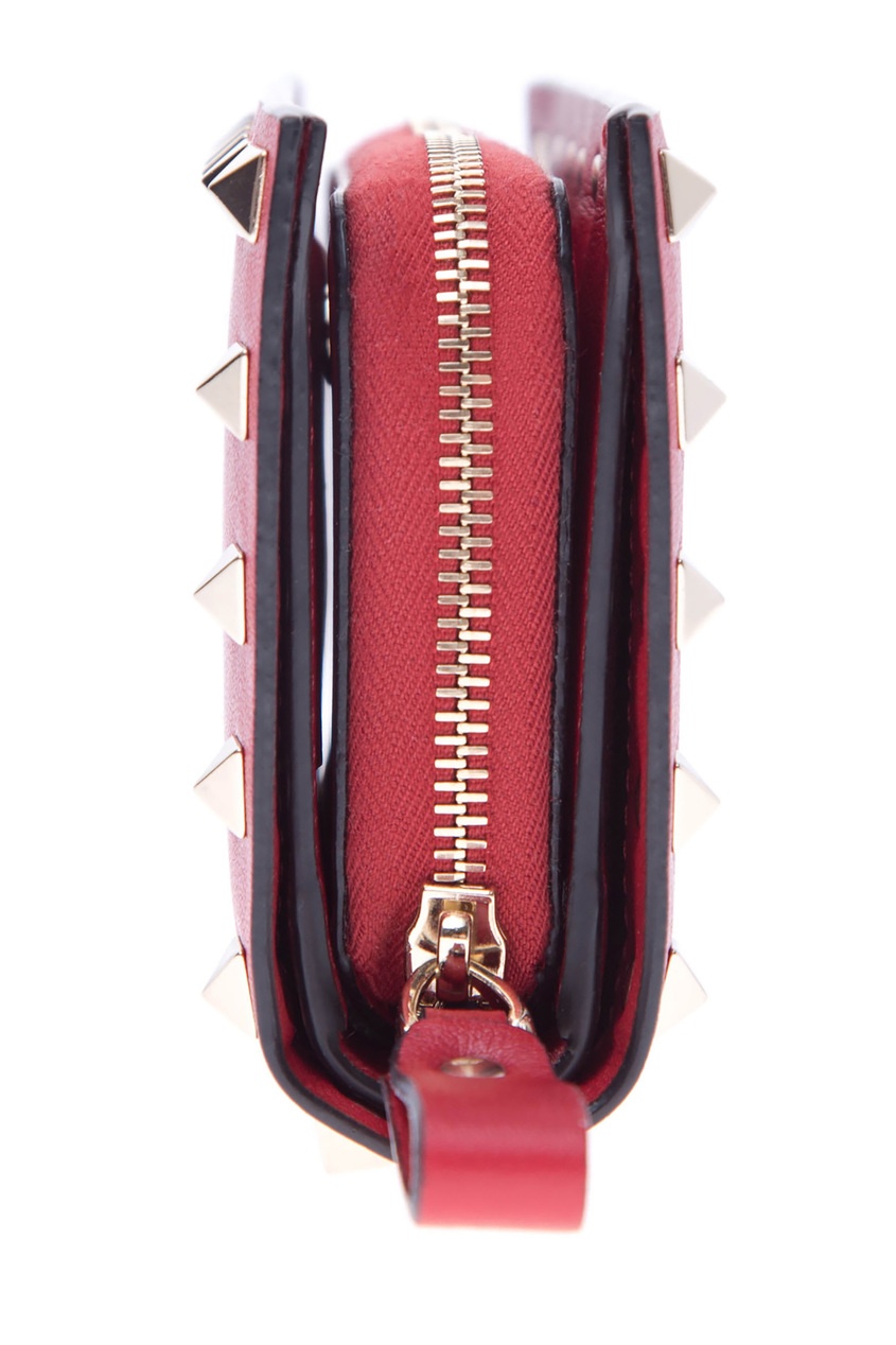 

Красный кошелек Garavani Rockstud