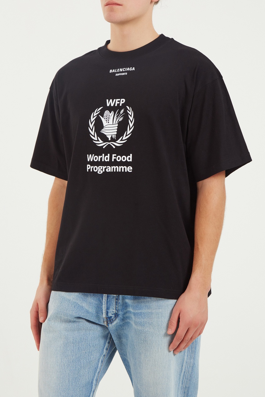 фото Футболка world food programme balenciaga