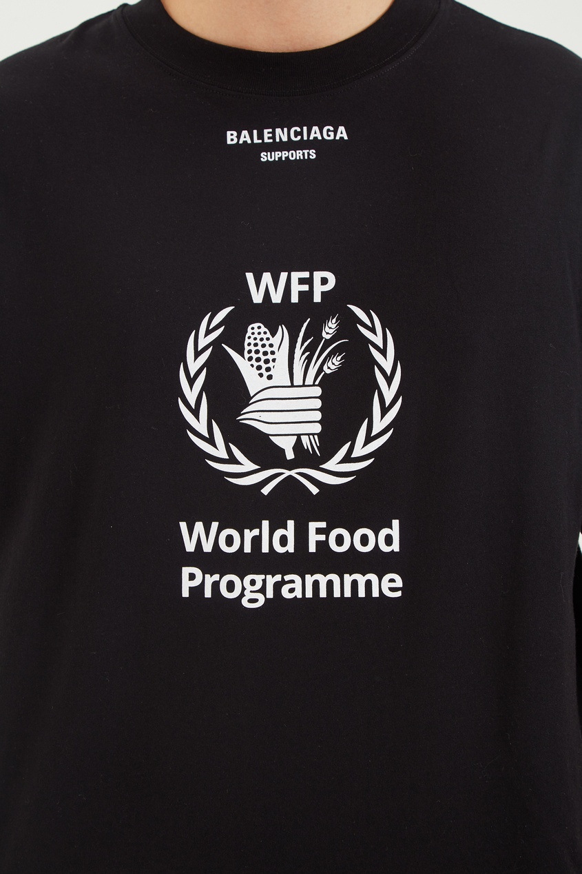 фото Футболка world food programme balenciaga