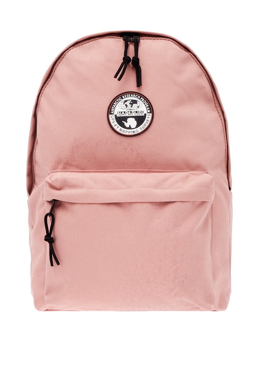 

Розовый рюкзак с логотипом