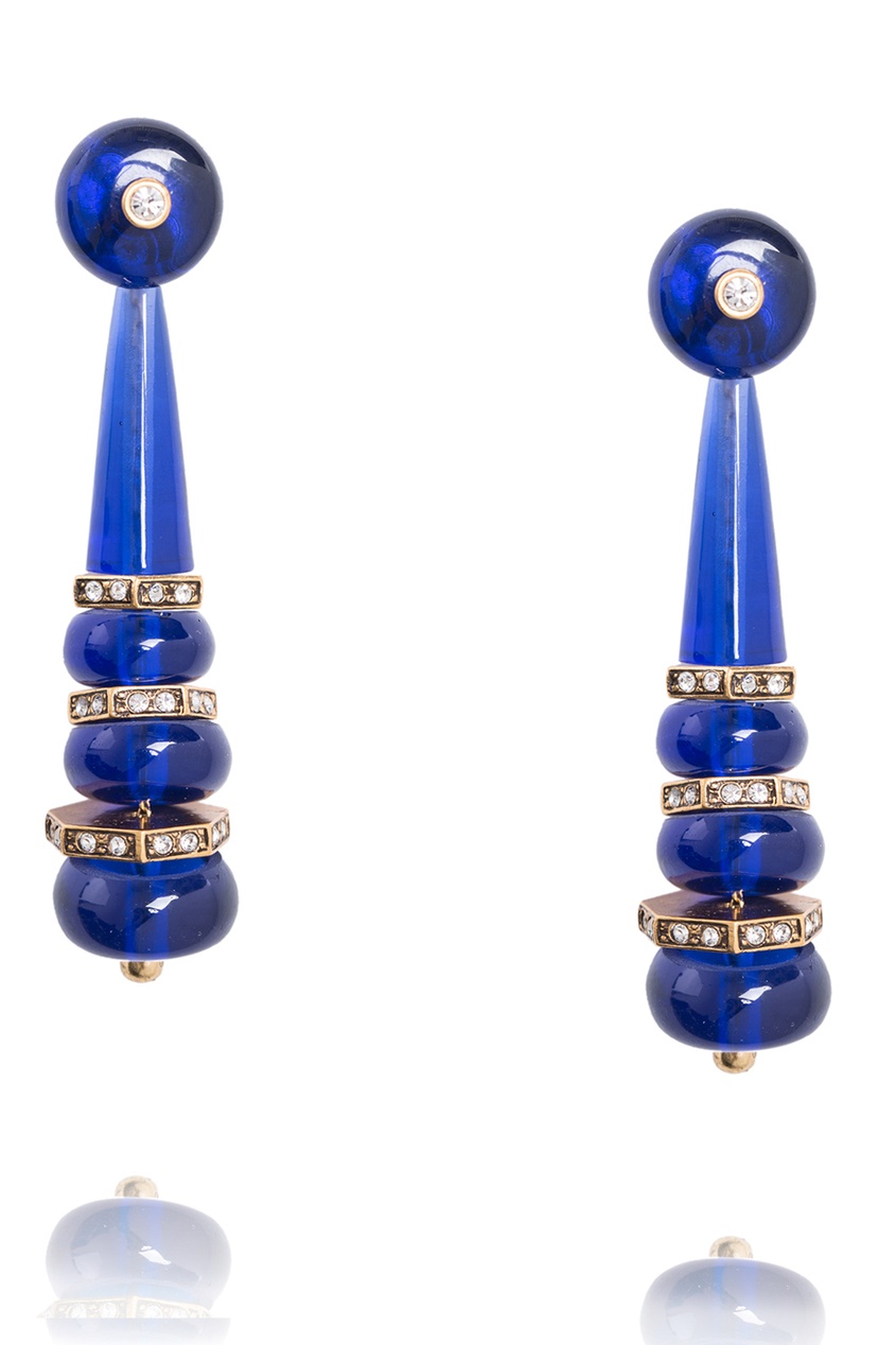 

Серьги из олова, Синий, Серьги из олова