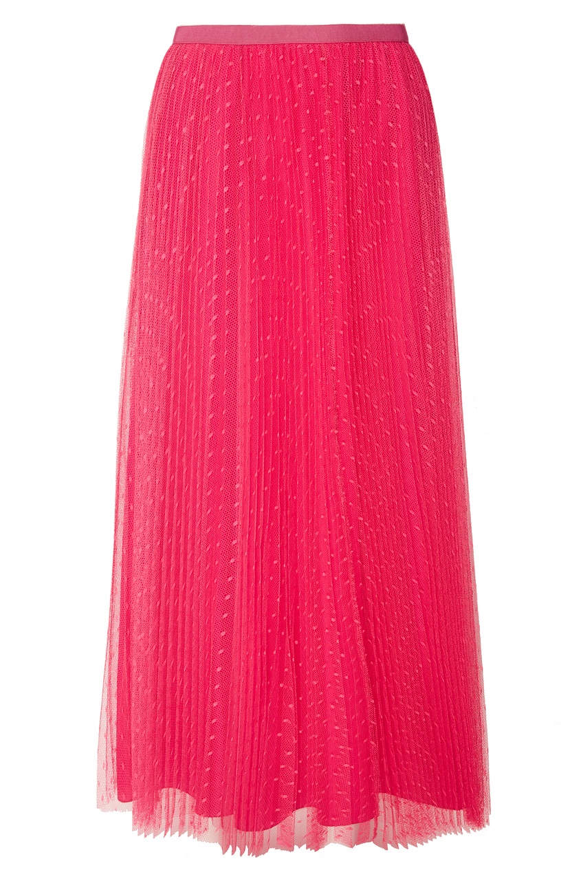 фото Розовая юбка миди red valentino