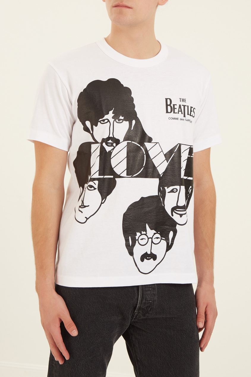 фото Футболка beatles cdg love comme des garçons play