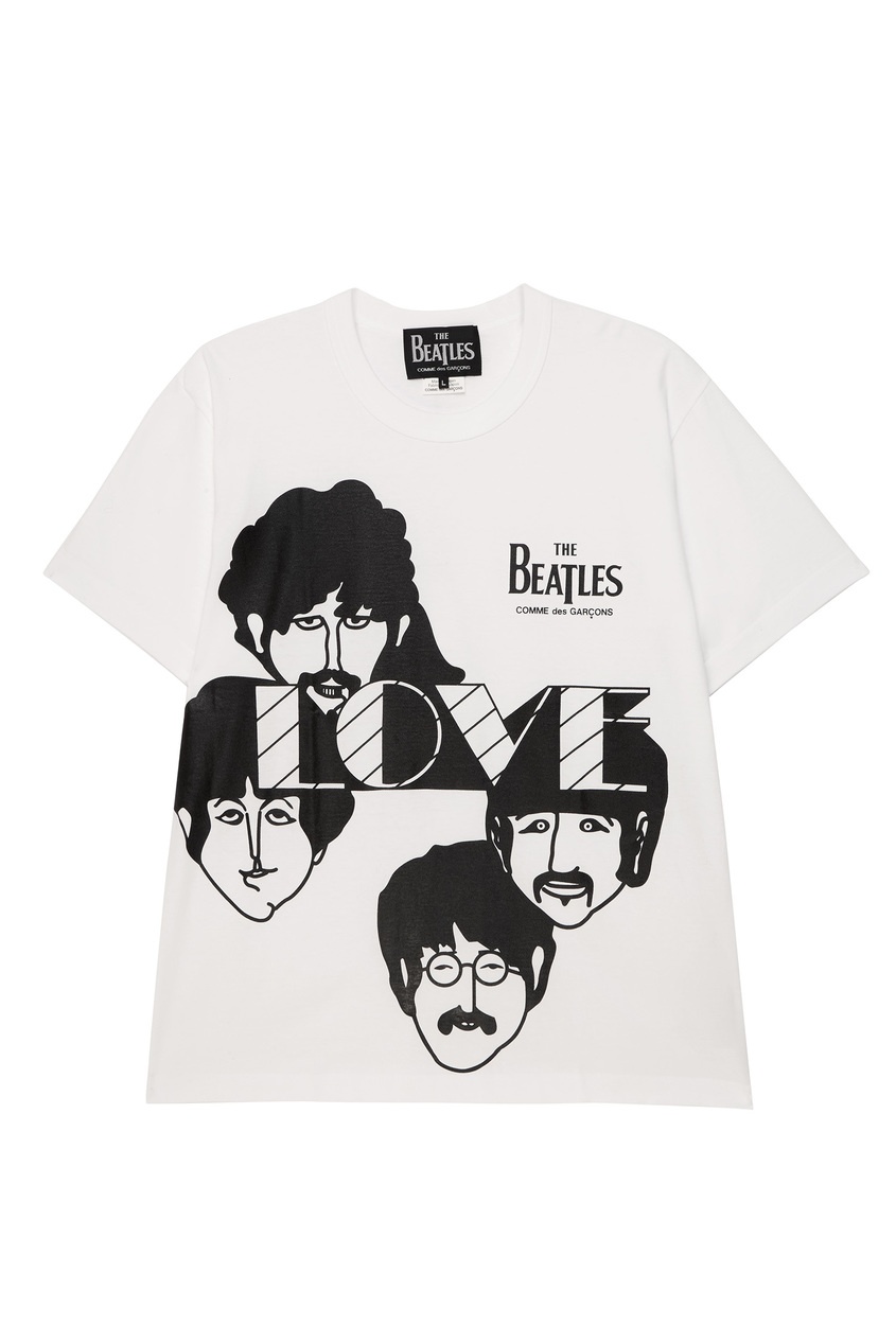 фото Футболка beatles cdg love comme des garçons play