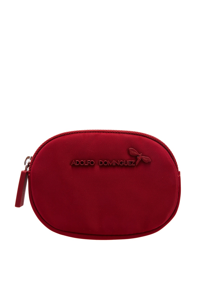 фото Красный кошелек с логотипом adolfo dominguez