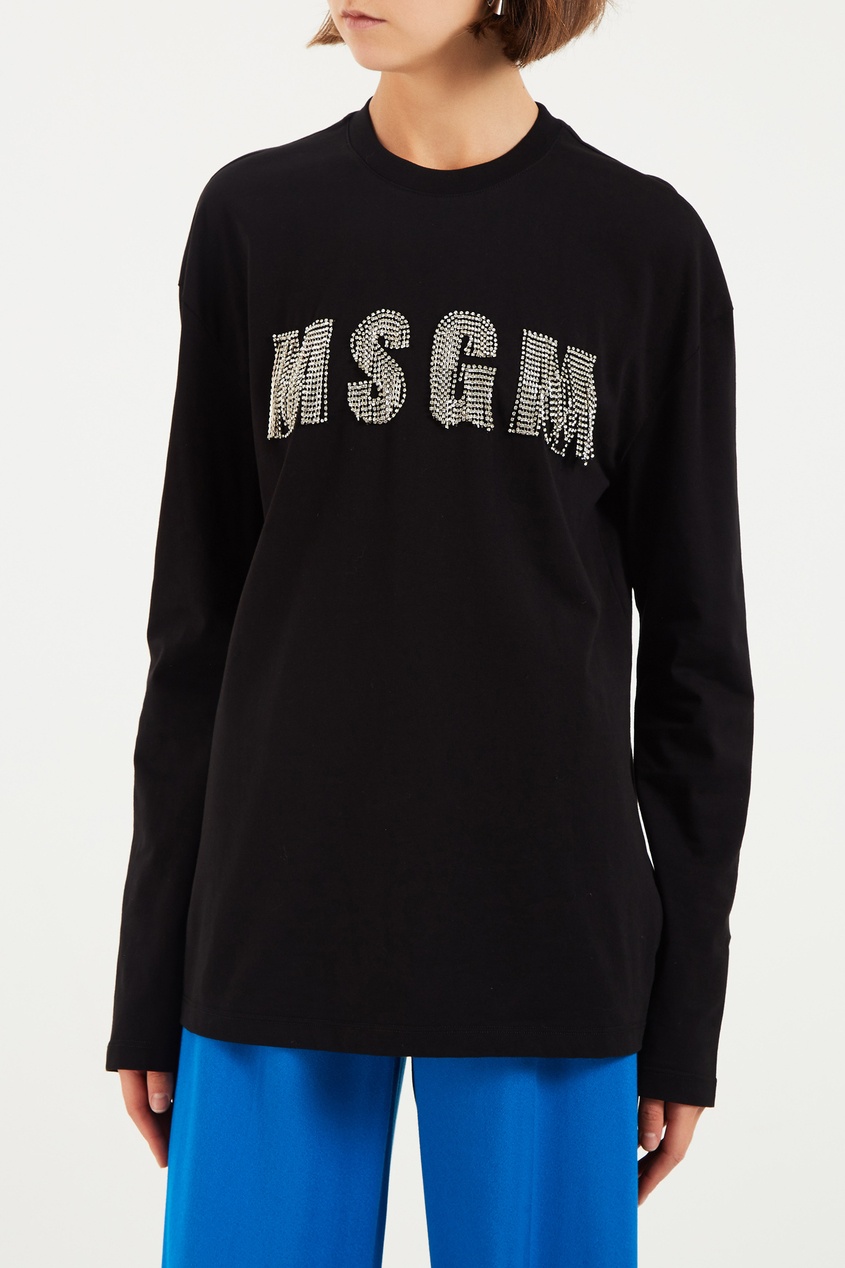 фото Свитшот с логотипом Msgm