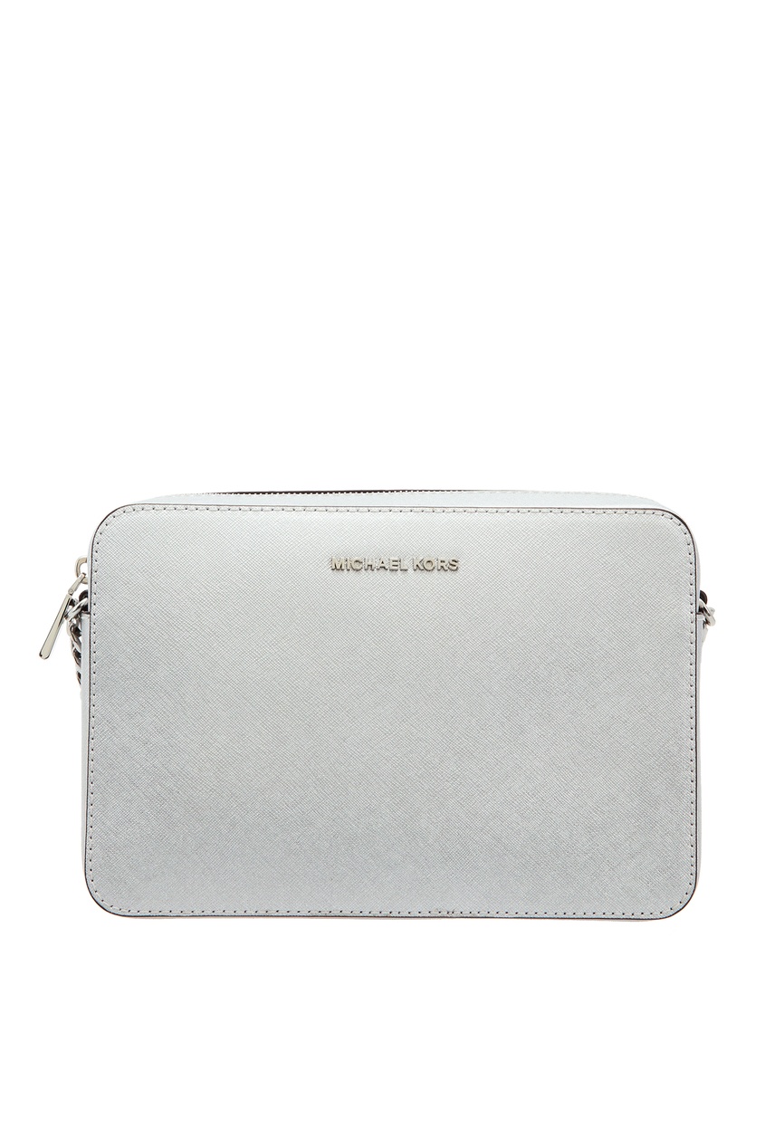 фото Серебристая сумка Crossbodies Michael michael kors