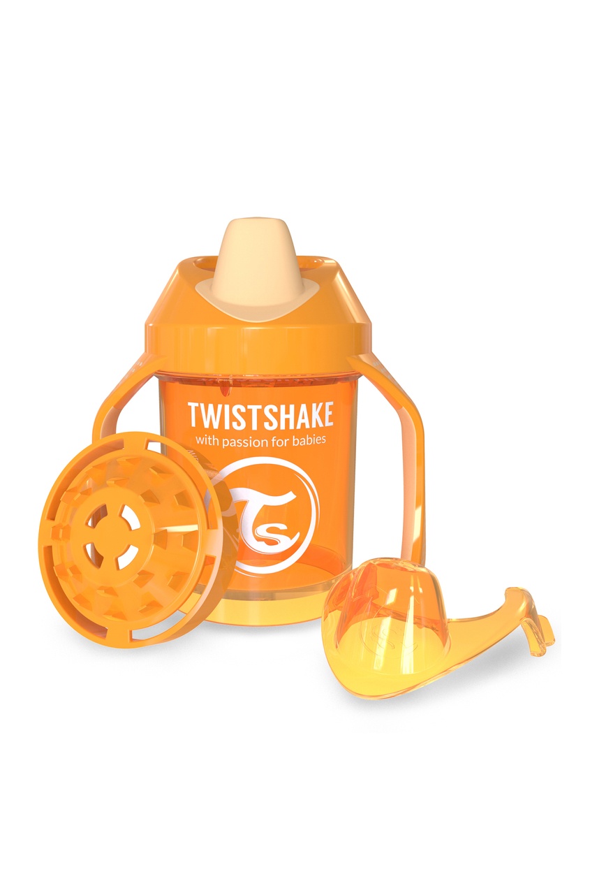 фото Поильник оранжевый Twistshake Mini Cup