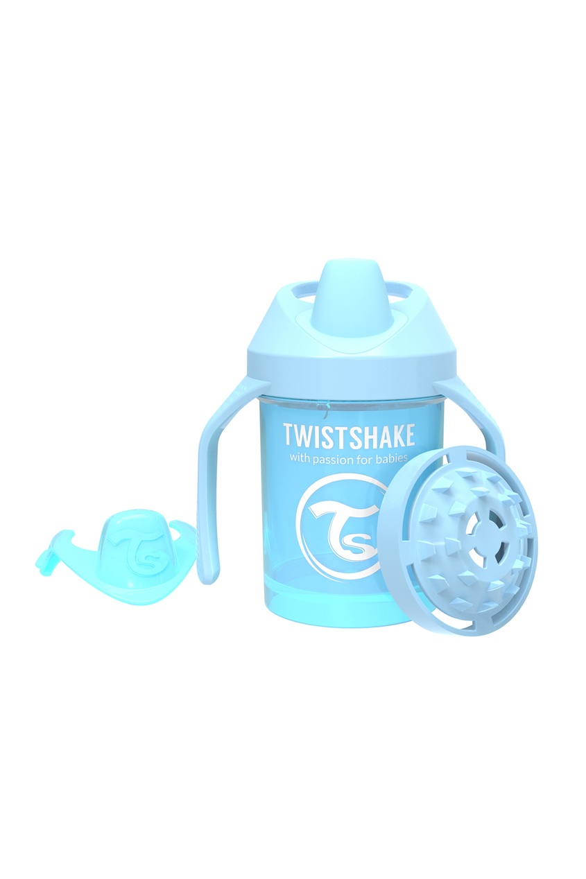 фото Поильник синий Twistshake Mini Cup