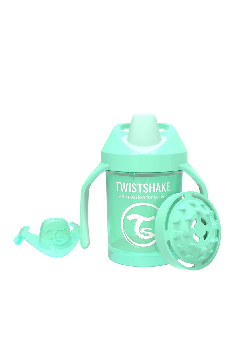 фото Поильник зеленый Twistshake Mini Cup