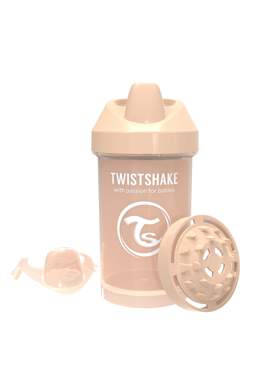 фото Поильник бежевый Twistshake Crawler Cup