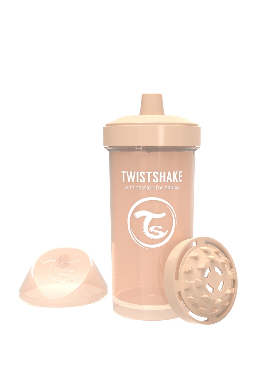 фото Поильник бежевый Twistshake Kid Cup