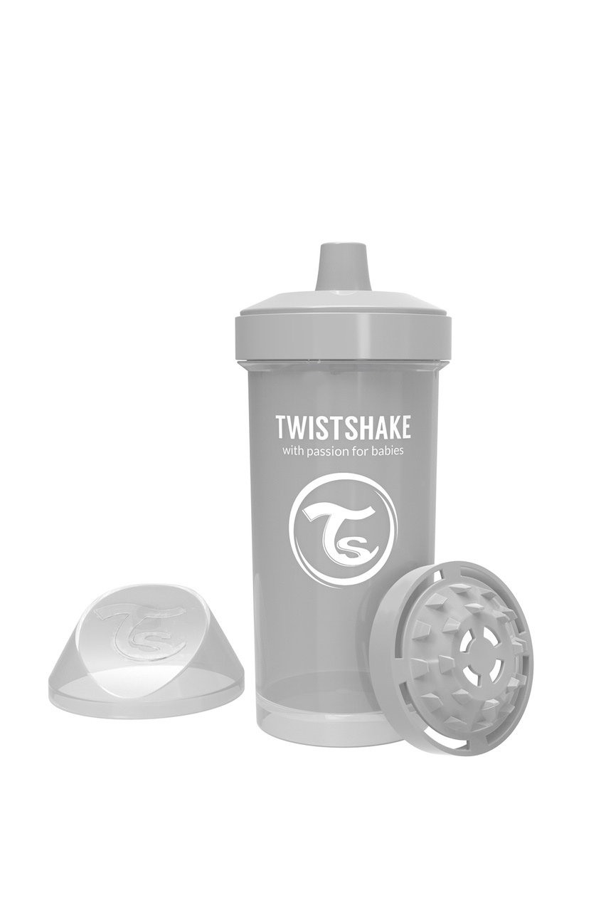 фото Поильник серый Twistshake Kid Cup