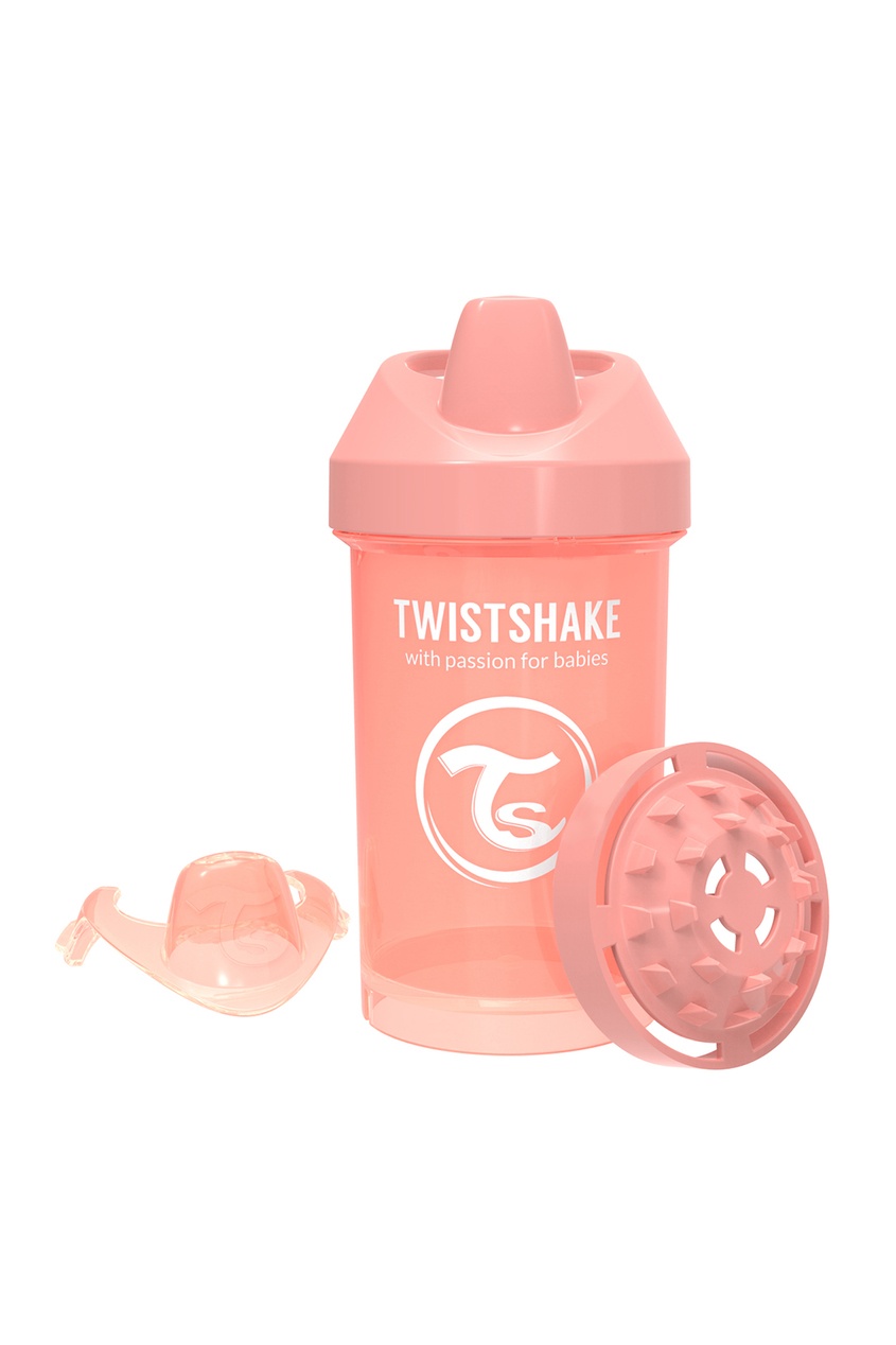 фото Поильник персиковый Twistshake Crawler Cup