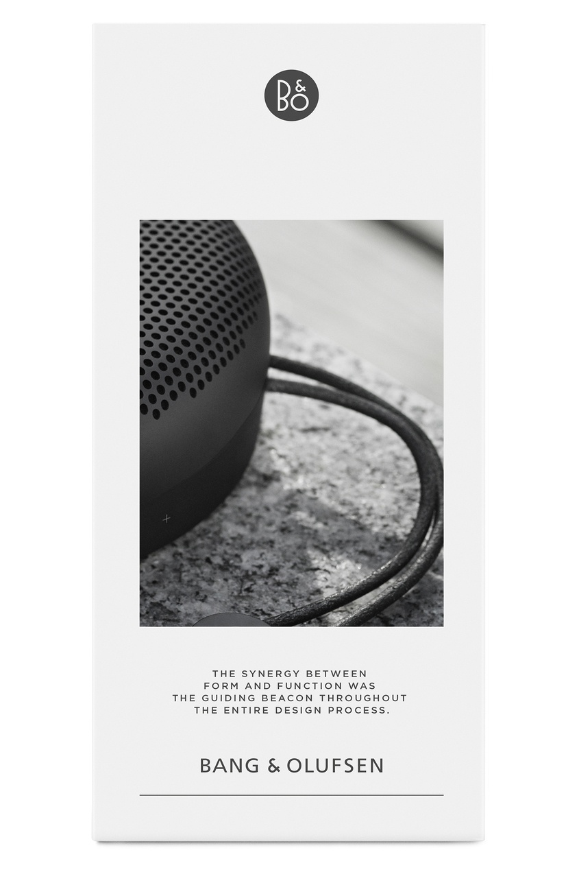 фото Черная портативная bluetooth-колонка beoplay a1 bang & olufsen