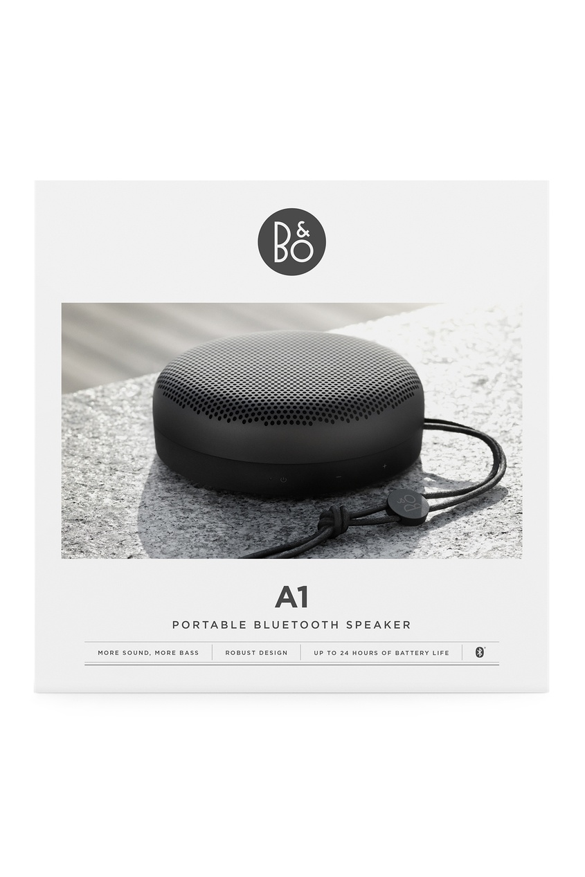 фото Черная портативная bluetooth-колонка beoplay a1 bang & olufsen