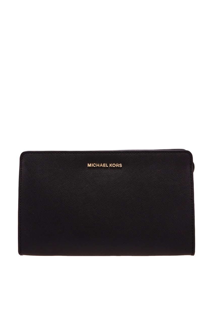 фото Черная сумка crossbodies michael michael kors