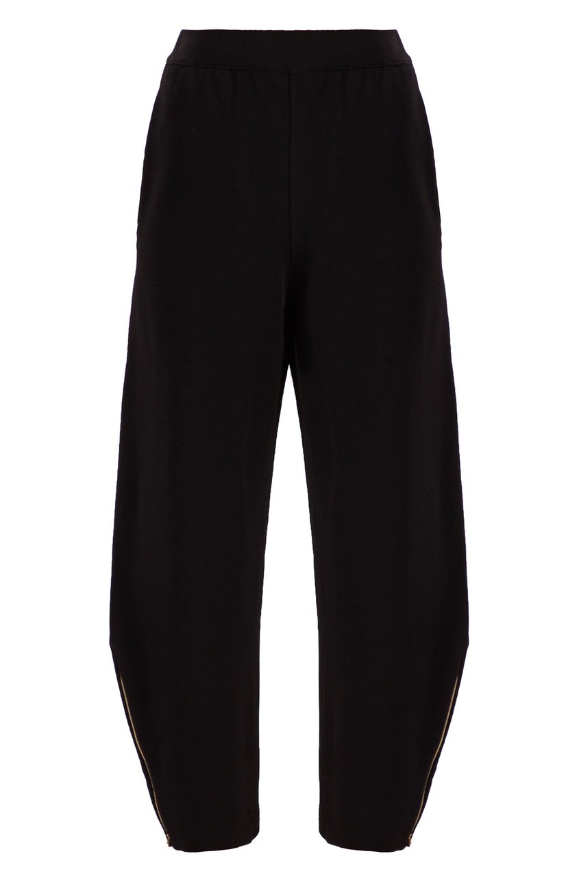 фото Черные брюки с эластичным поясом stella mccartney