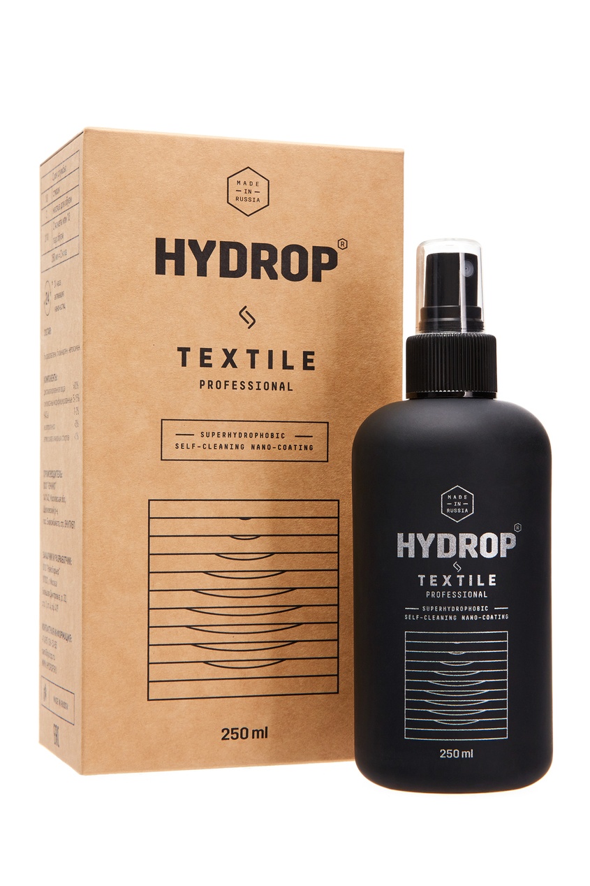 

Средство по уходу за одеждой и обувью HYDROP Textile, Без цвета