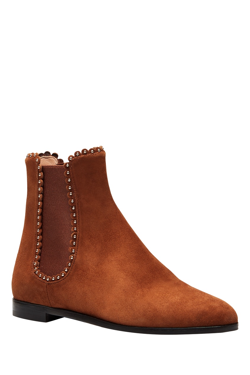 фото Коричневые челси Catroux Bootie Flat Aquazzura