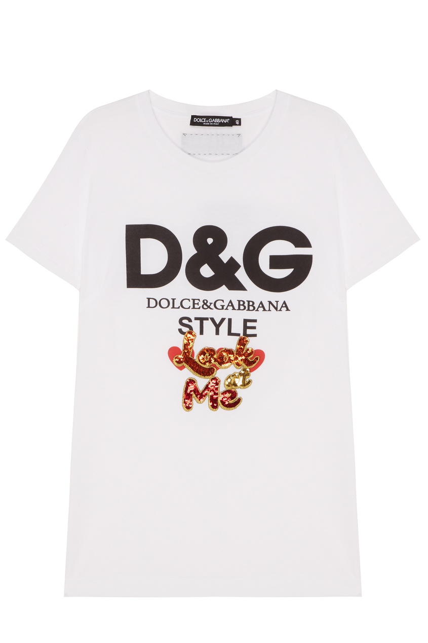 фото Футболка d&g style dolce&gabbana