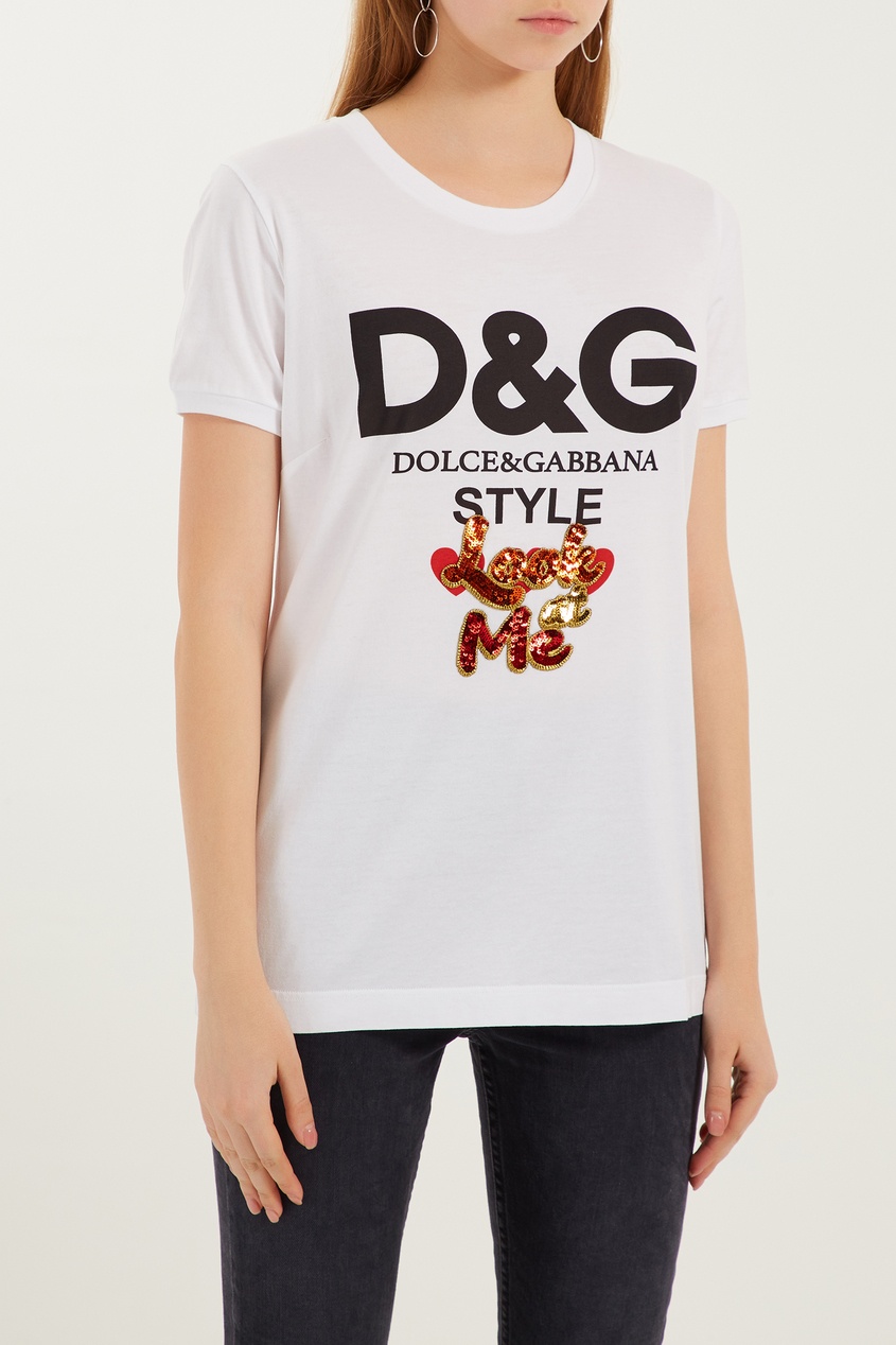 фото Футболка d&g style dolce&gabbana