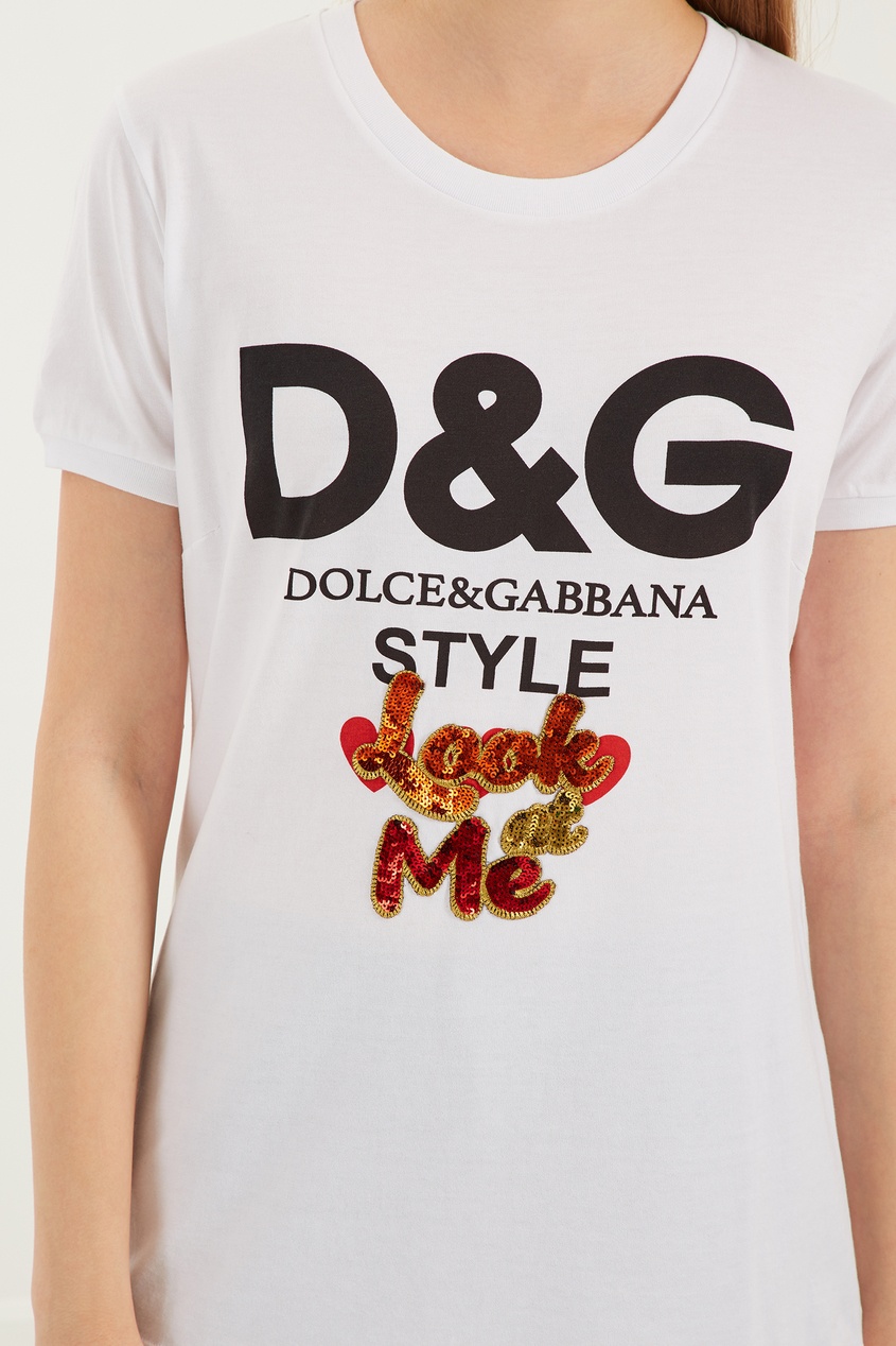 фото Футболка d&g style dolce&gabbana