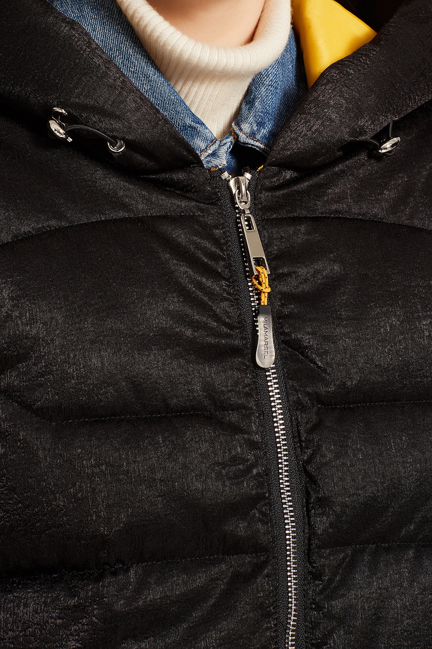 фото Стеганая куртка с шарфом Milamarsel