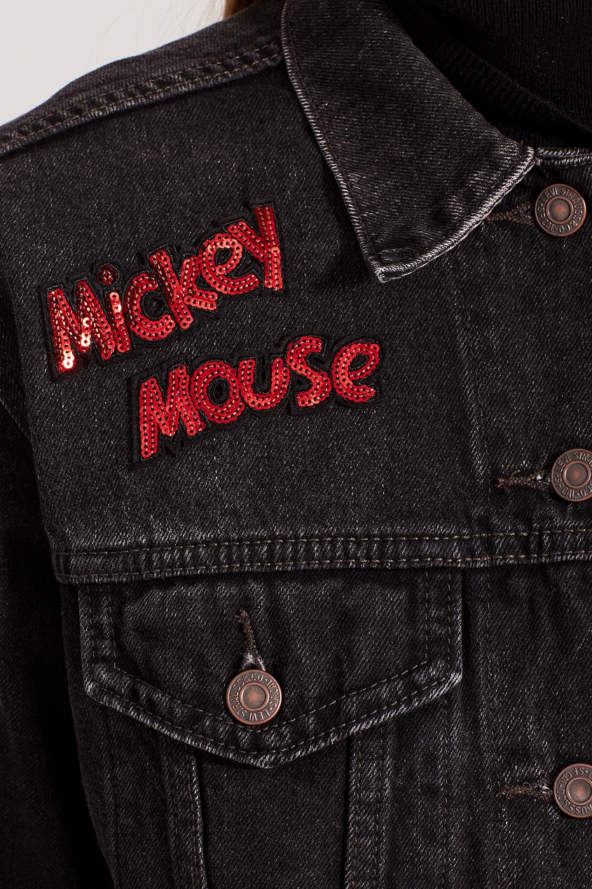 фото Темно-серая джинсовая куртка levi's® х disney © mickey mouse levi’s®