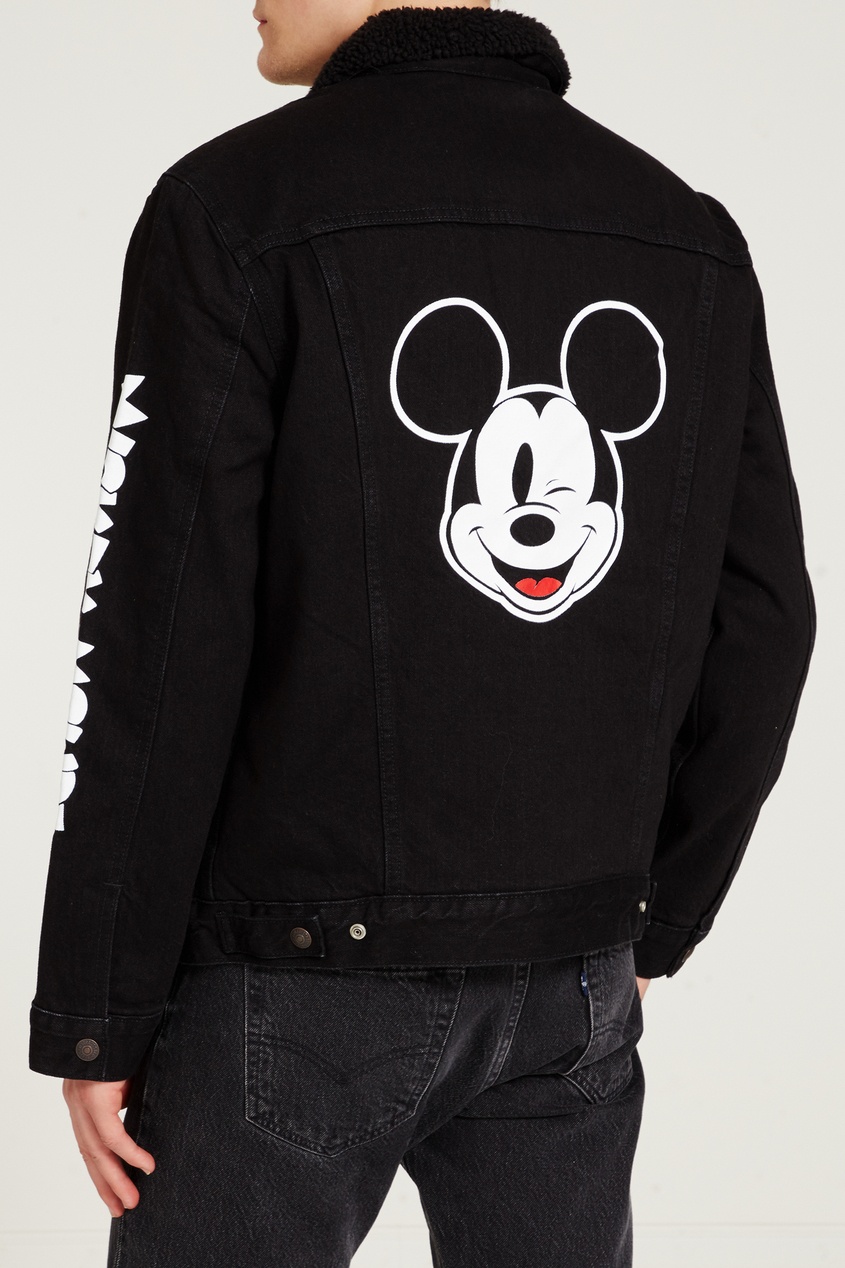 

Джинсовая черная куртка Levi's® х Disney © Mickey Mouse, Черный, Джинсовая черная куртка Levi's® х Disney © Mickey Mouse