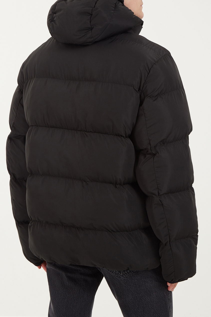 фото Черная утепленная куртка fwdlab