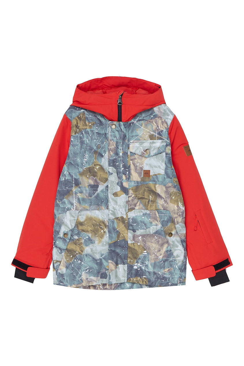 фото Куртка для сноуборда с капюшоном Quiksilver kids