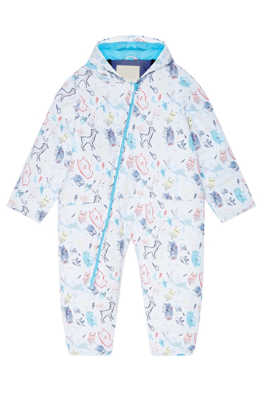 

Белый комбинезон Toddler Rose Snowsuit