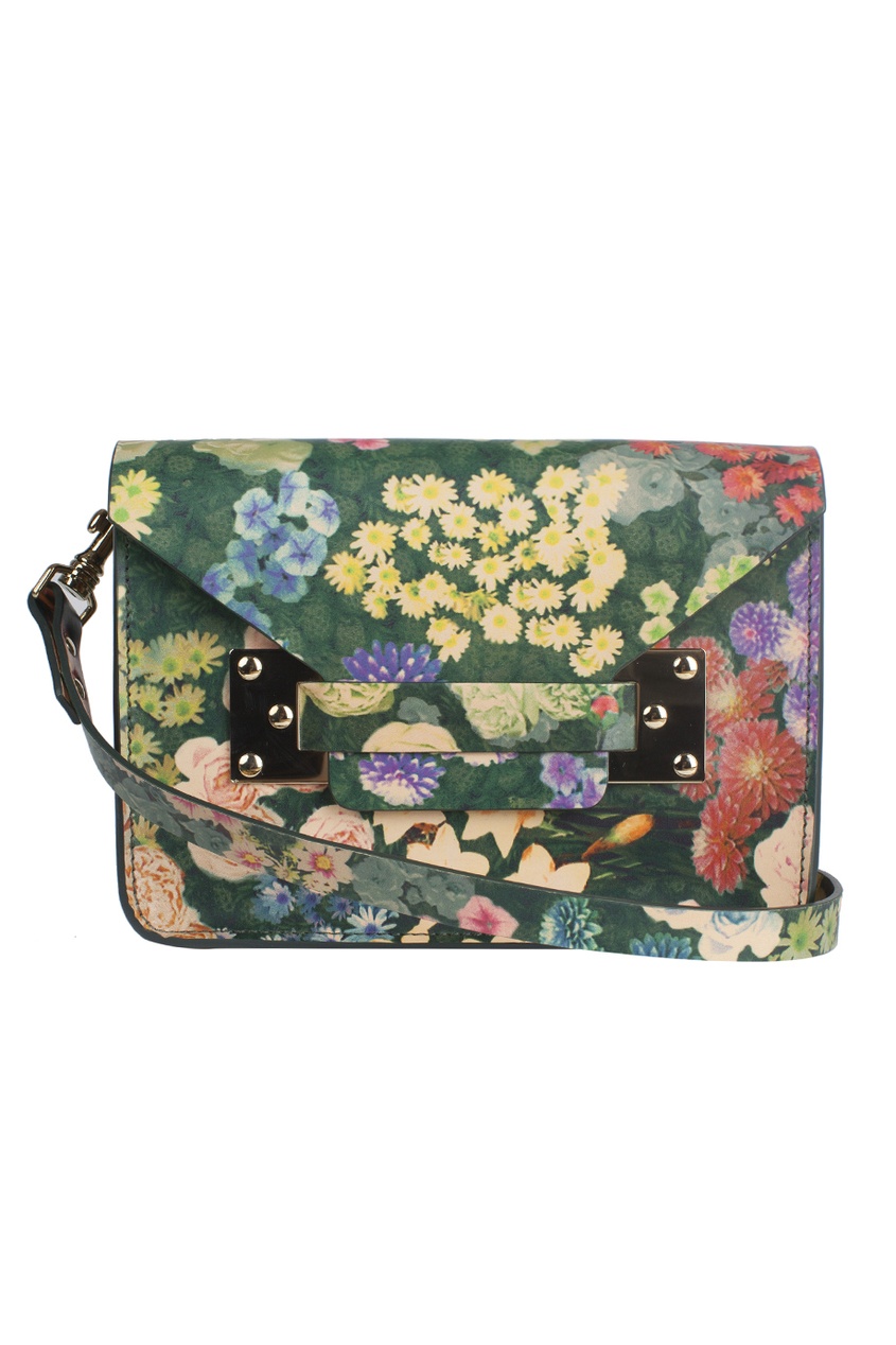 

Сумка из кожи и металла, Multicolor, Сумка из кожи и металла