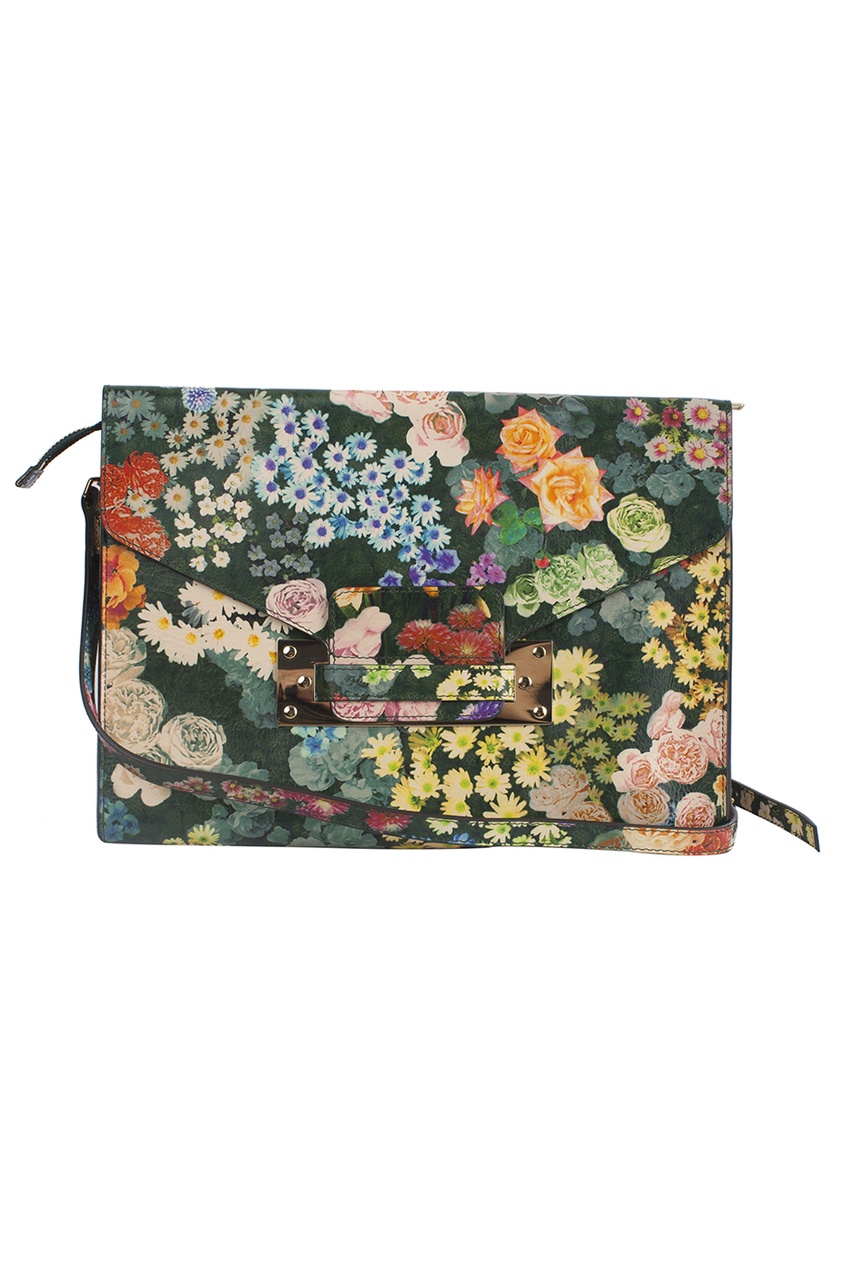 

Сумка из кожи и металла, Multicolor, Сумка из кожи и металла