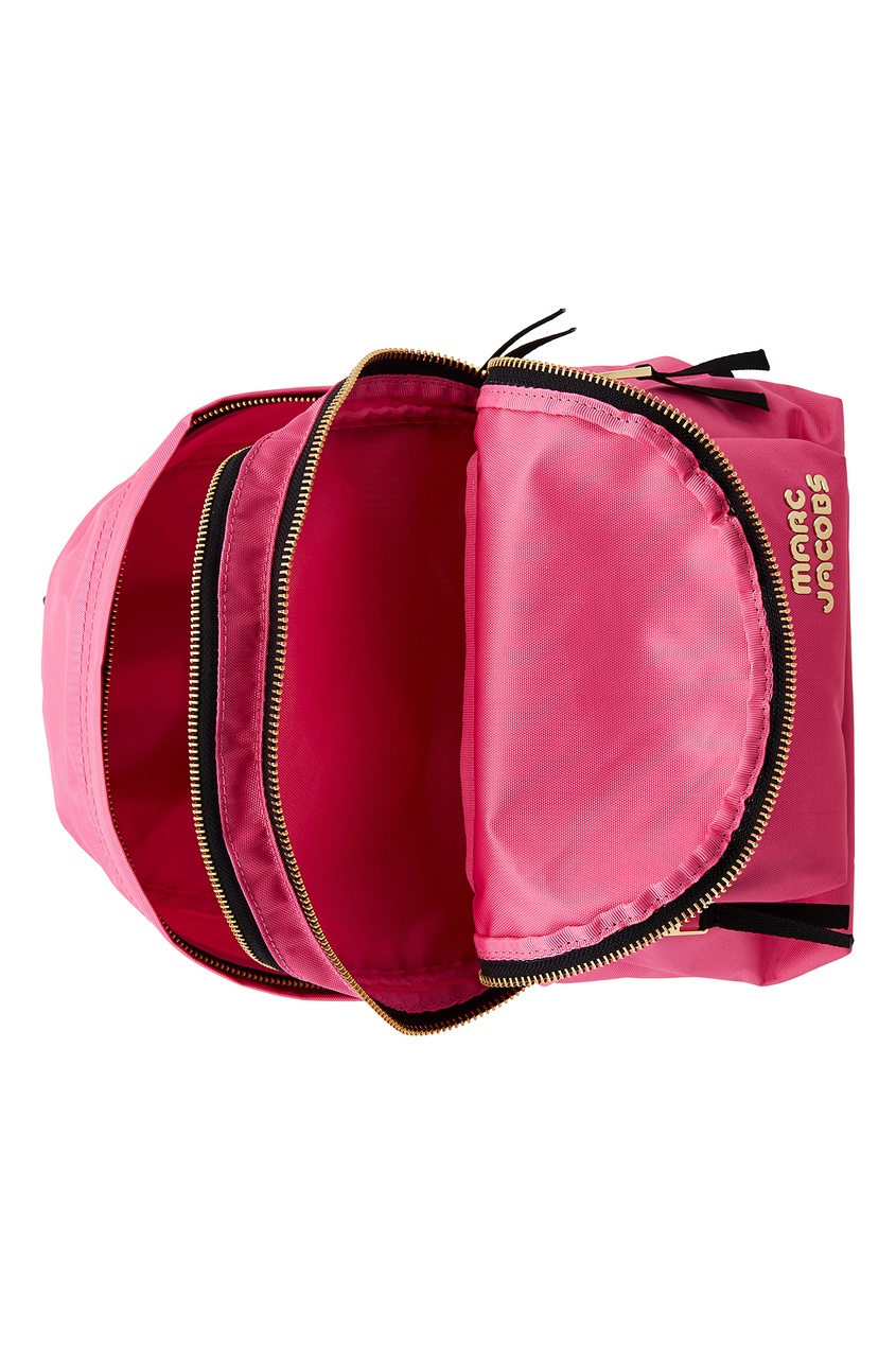 фото Текстильный розовый рюкзак marc jacobs (the)