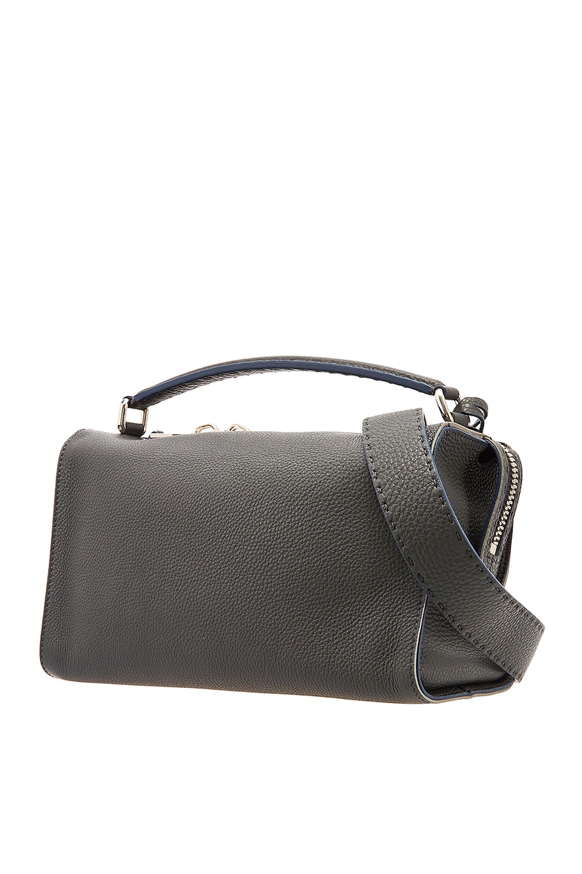 фото Кожаная сумка с широким ремнем Fendi