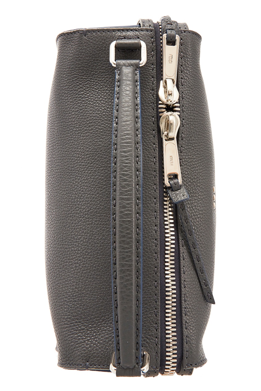 фото Кожаная сумка с широким ремнем Fendi