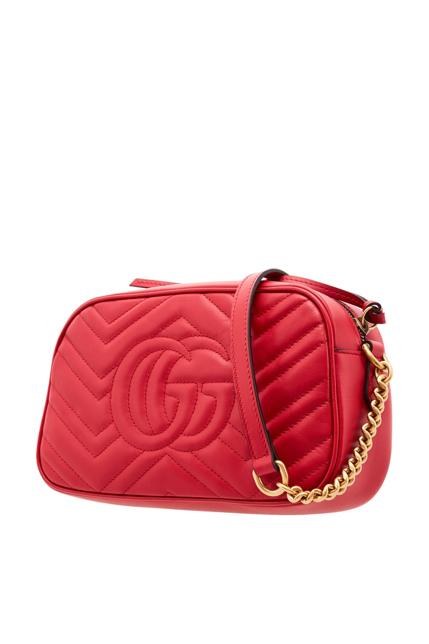 фото Красная сумка GG Marmont Gucci
