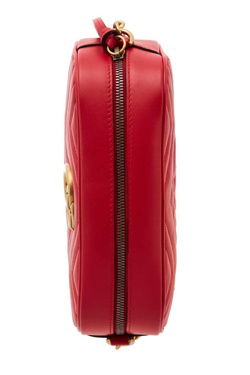 фото Красная сумка GG Marmont Gucci