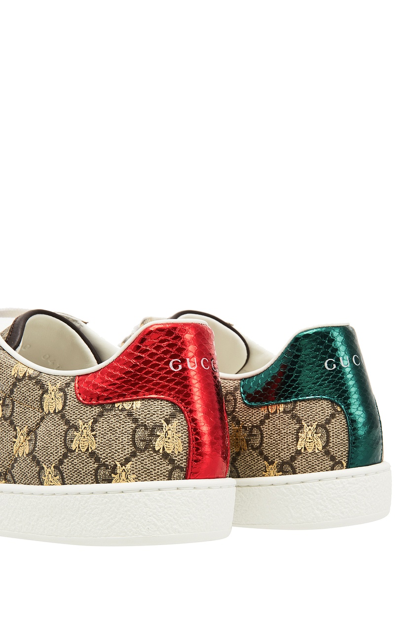 фото Кроссовки ace gg supreme с пчелами gucci