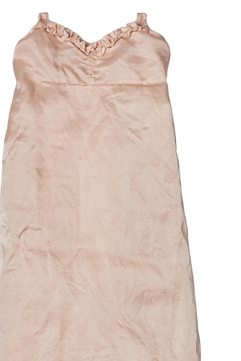 фото Розовое платье на бретелях maileg