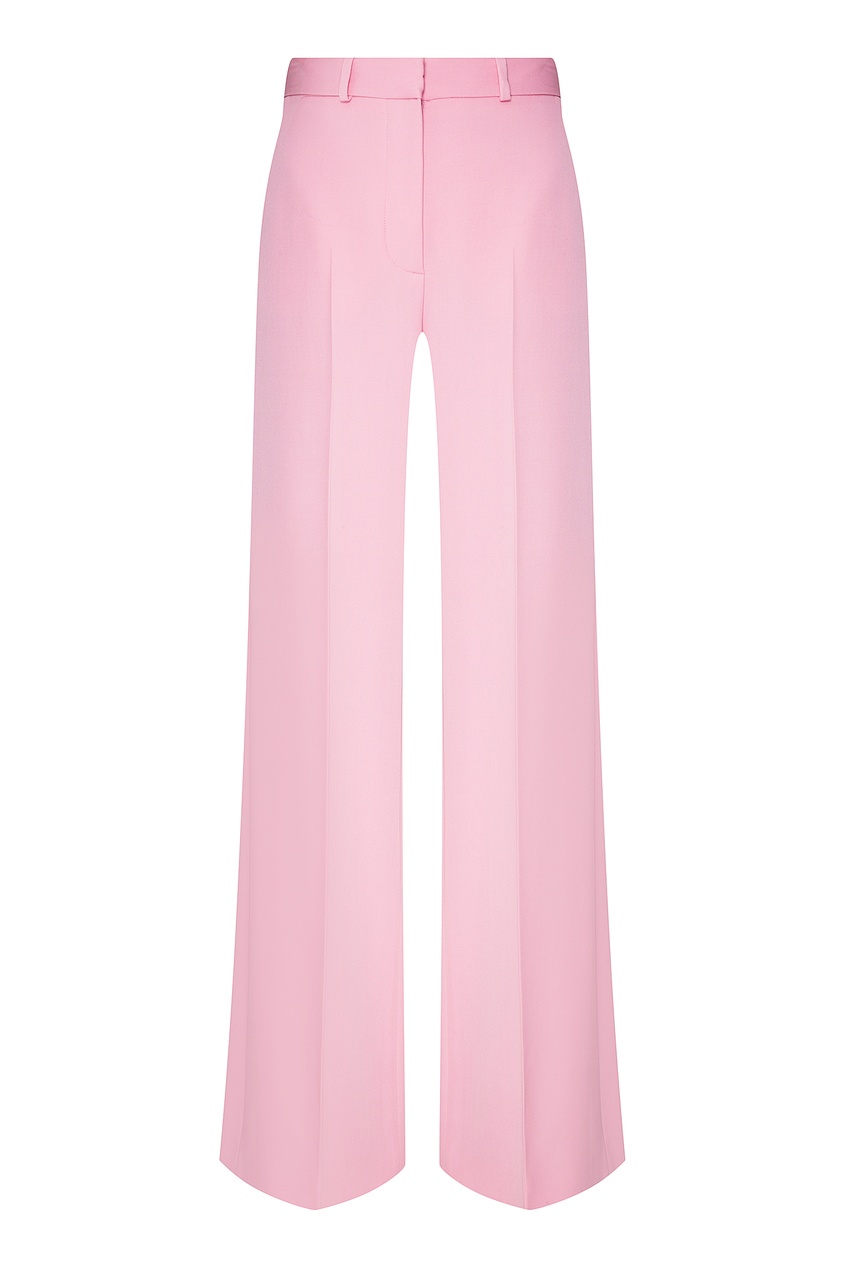 фото Широкие розовые брюки stella mccartney