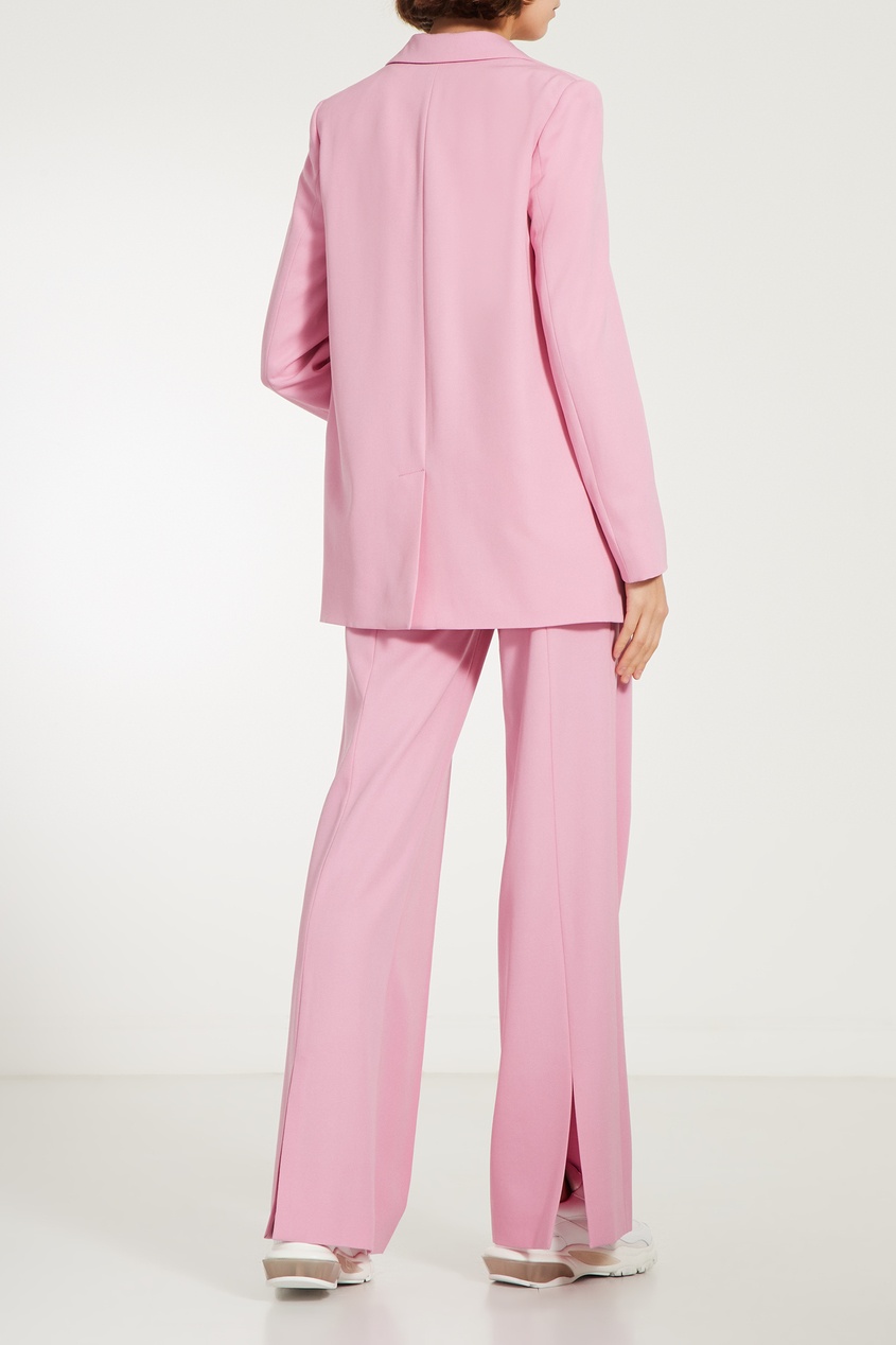 фото Широкие розовые брюки Stella mccartney