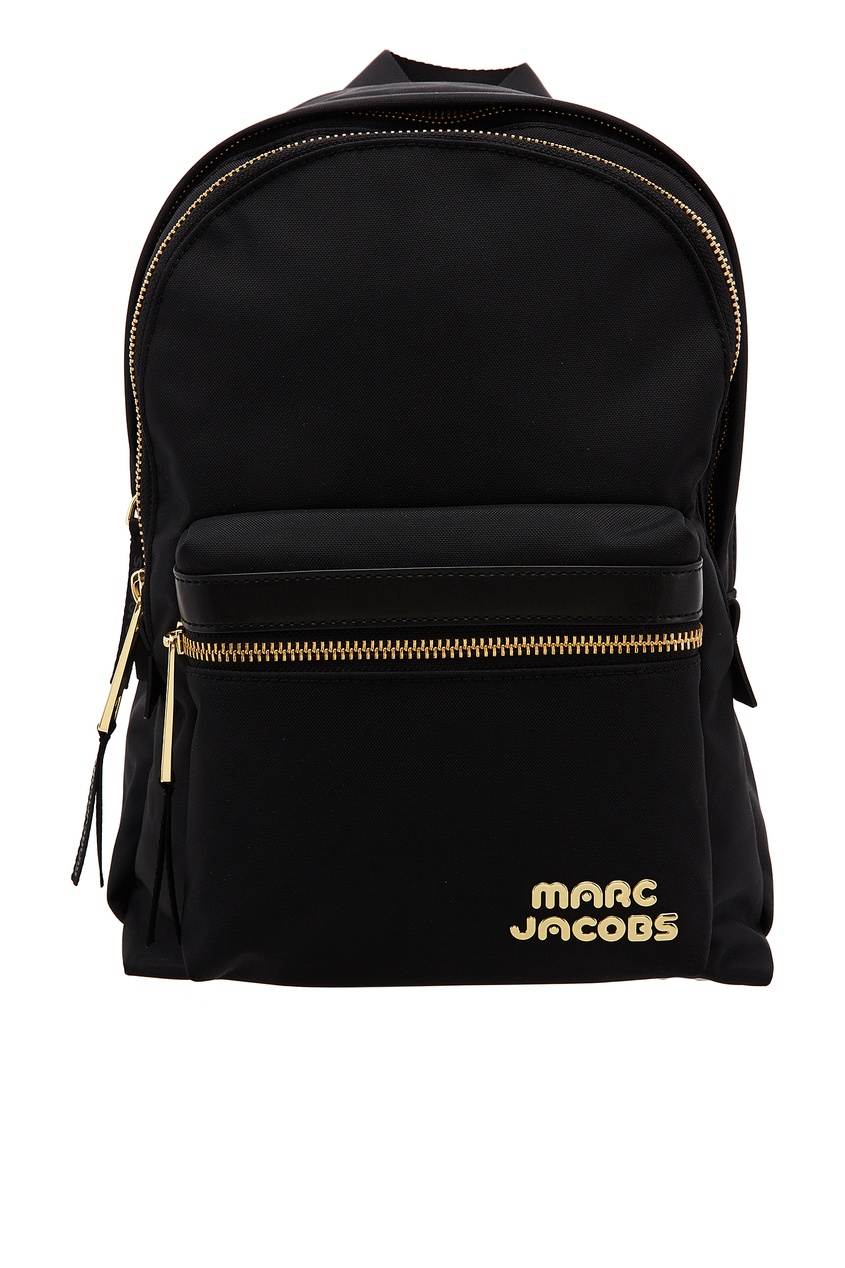 фото Черный текстильный рюкзак the marc jacobs