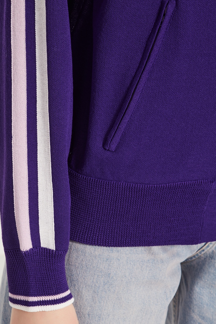 фото Фиолетовая куртка-олимпийка isabel marant etoile