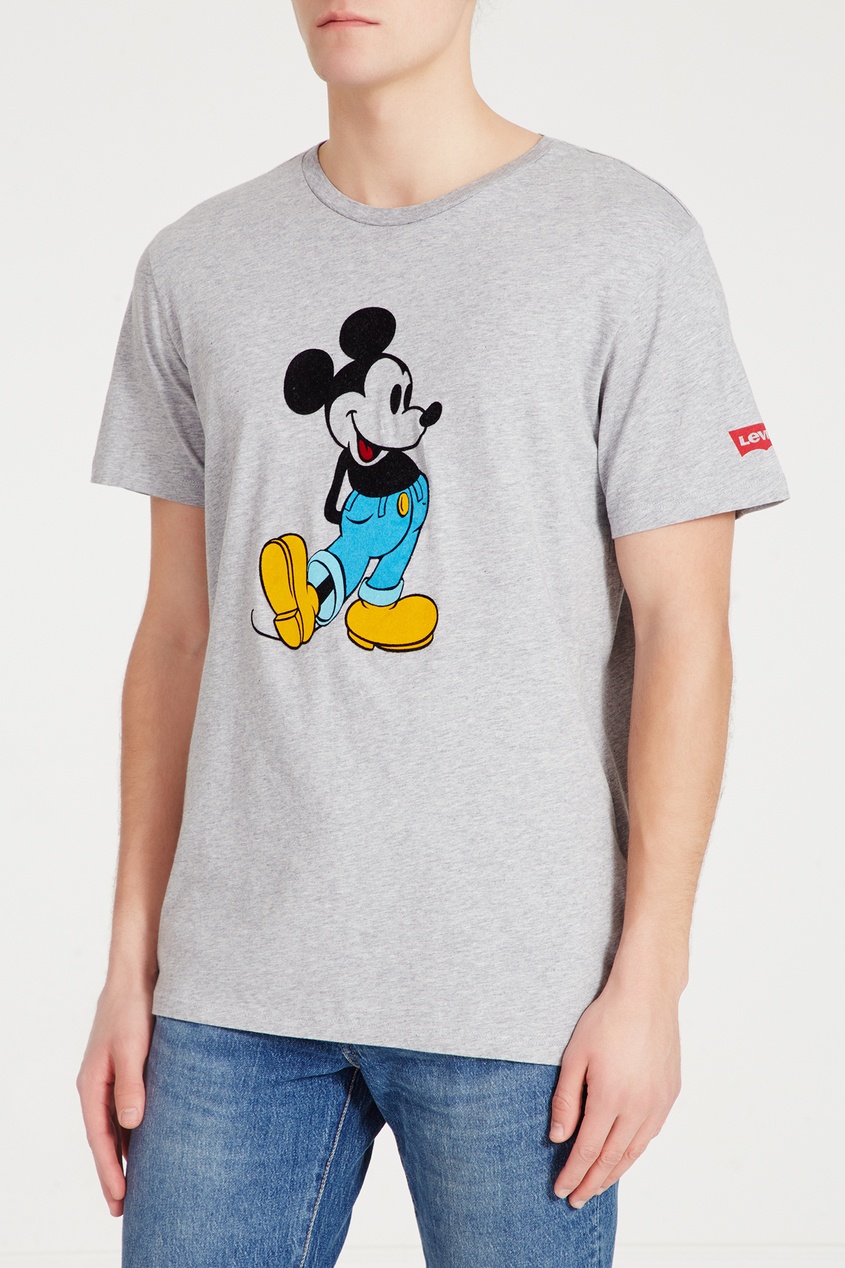 фото Футболка серая levi's® х disney © mickey mouse levi’s®