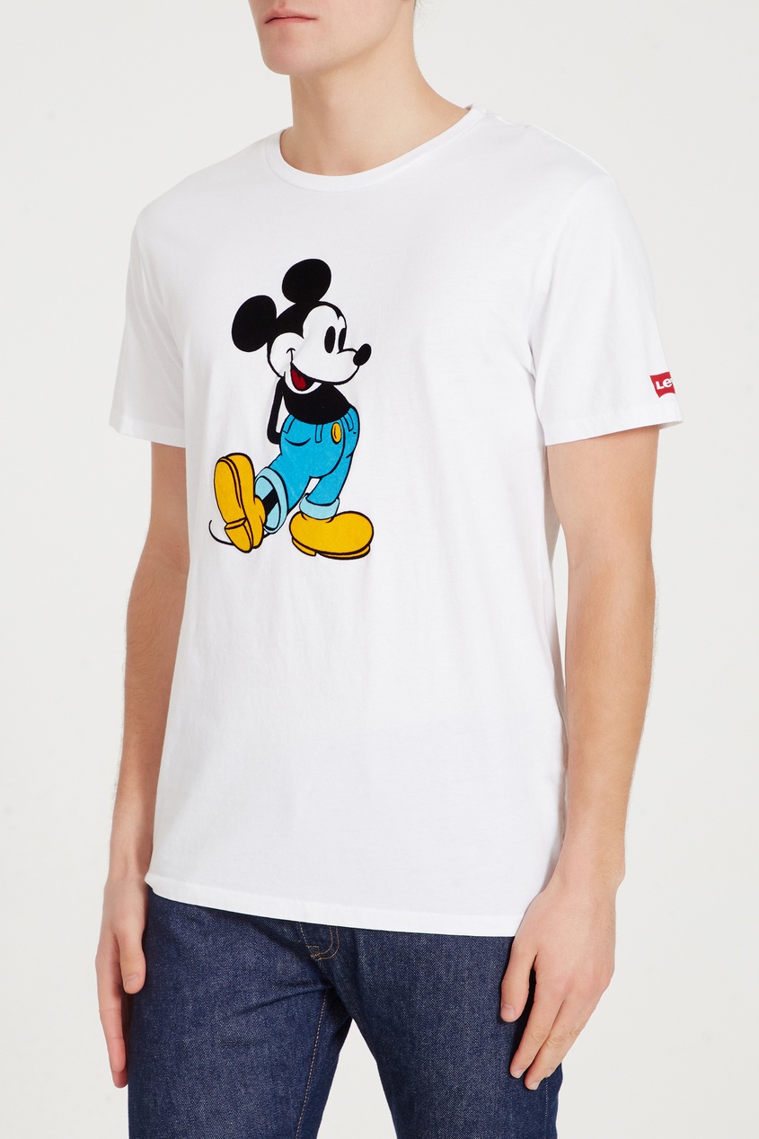 фото Футболка белая levi's® х disney © mickey mouse levi’s®